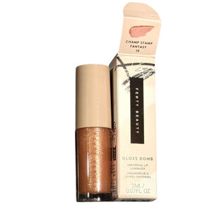New Fenty Beauty Gloss Bomb Universal Lip Luminizer Champ Stamp Fantasy 0.07 oz